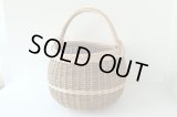 大きめのバスケット　E37