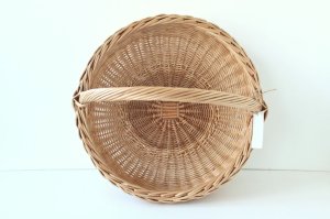 画像5: 円形の浅いバスケット　E16