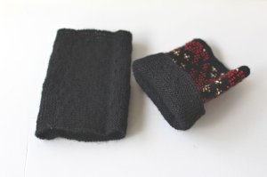 画像4: ギタさんのマウチ（ビーズ編み込みリストウォーマー）　5H