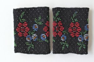 画像2: ギタさんのマウチ（ビーズ編み込みリストウォーマー）　5E